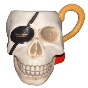 Pirate’s House skull stein 3D shaped mug from pirates house Savannah Georgia